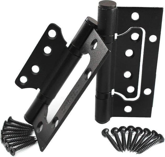 Set Of 4 Rust Resistant Stainless Steel Ball Bearing Invisible Door Hinges Moves Carousel 1