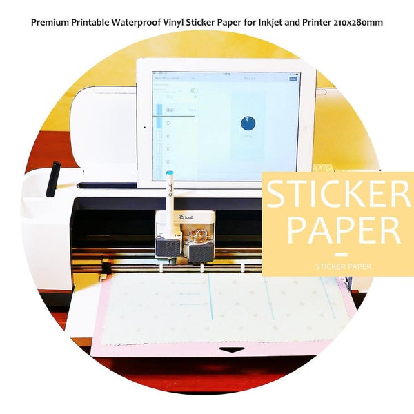 Premium Printable Waterproof Vinyl Sticker Paper For Inkjet And Printer 210x280m Carousel 2