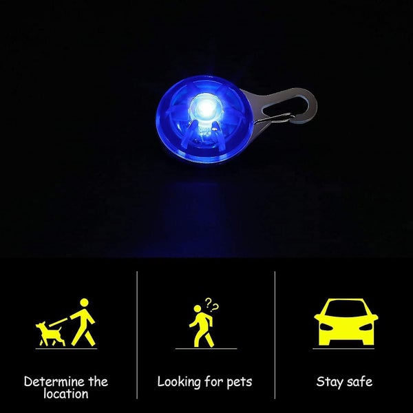 Pet Collar Led Light Clip on Pet Light Dogs And Cats Safety Led Light Waterproof Carousel 5