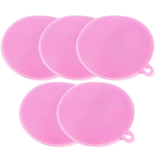 Silicone Dish Sponge, Cleaning Sponges,dish Washing Brush-free Dishwashing Bette Carousel 1