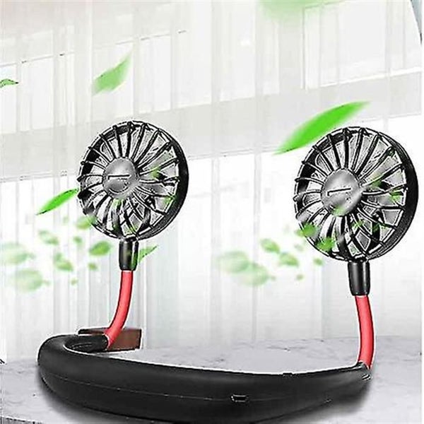 Portable Hands Free Usb Neck Fan Carousel 5