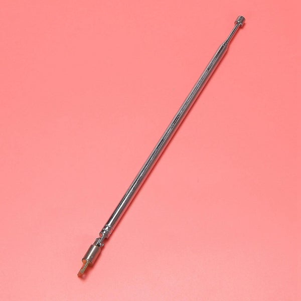 Pair 62.5cm 24.6 Inch 4 Section Telescopic Am Fm Radio Antenna Carousel 5
