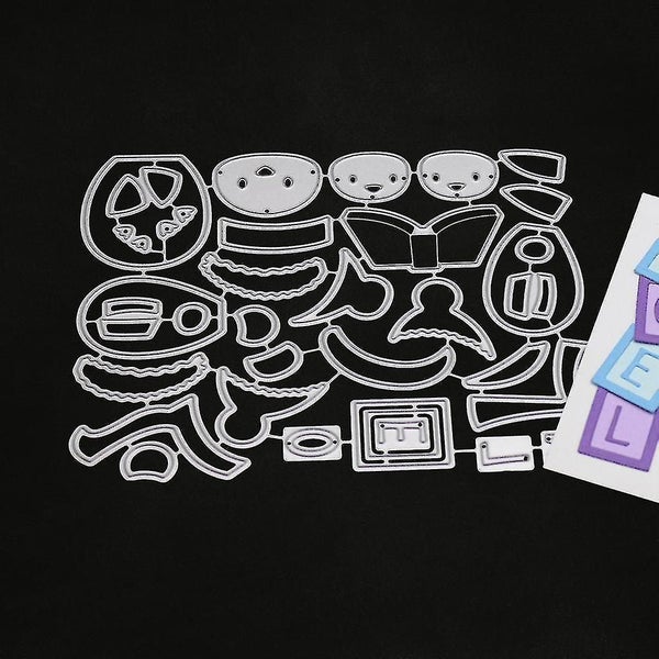 Penguin Metal Cutting Dies Stencil Diy Scrapbooking Album Stamp Paper Card Embos Carousel 2