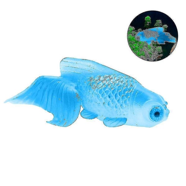 Silicone Artificial Fish Aquarium Decortion High Simulation Lifelike Floating Fa Carousel 1