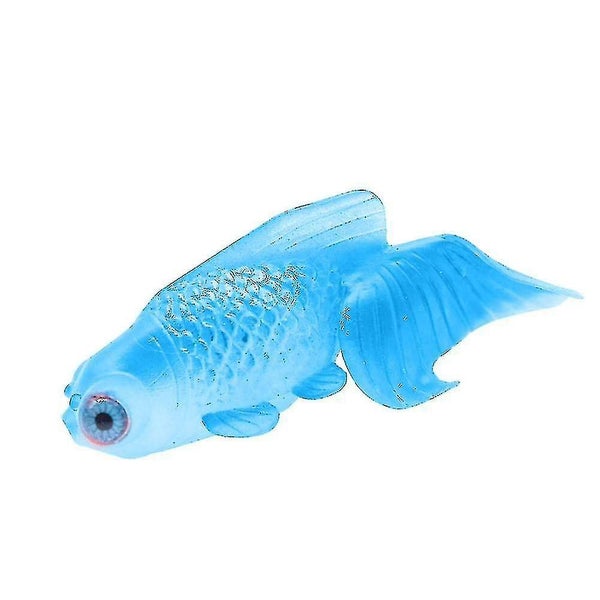 Silicone Artificial Fish Aquarium Decortion High Simulation Lifelike Floating Fa Carousel 2