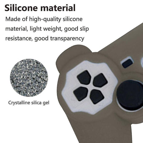 Skin Silicone Grip Cover Case Compatible With Ps3 Controller Dual Shock Carousel 1