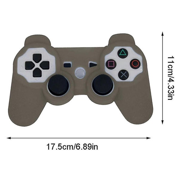 Skin Silicone Grip Cover Case Compatible With Ps3 Controller Dual Shock Carousel 4