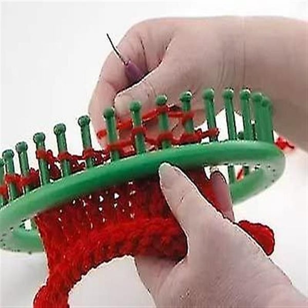 Round Knitting Looms Set Scarf Hat Maker Crochet Kit With Heilwiy Gift Pom Pom M Carousel 5
