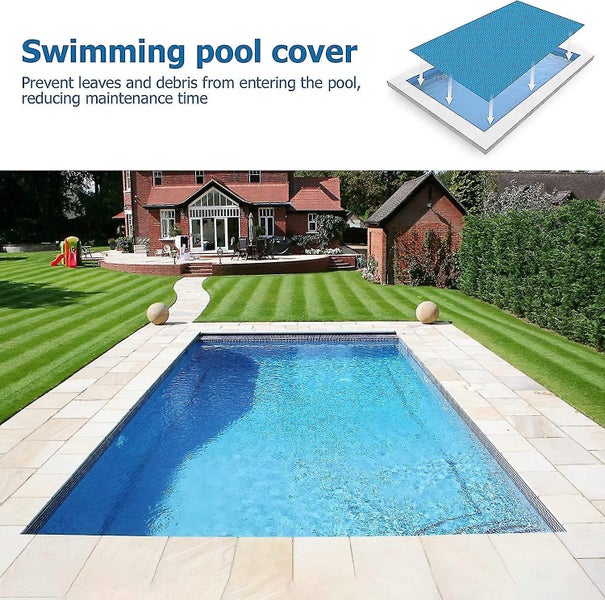 Rectangle Pool Mat, Thermal Insulation Film For Pool Cover, Polyethylene Bubble Carousel 2