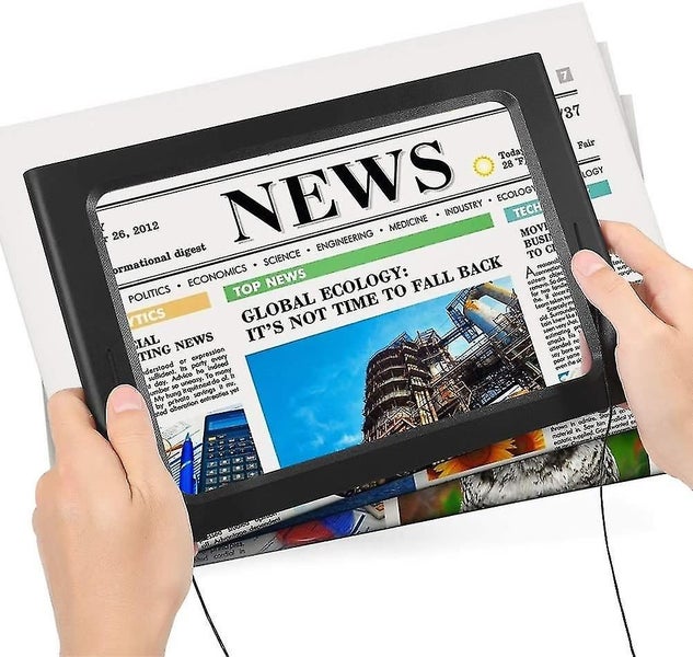 Reading Magnifier, 12led Ultra Bright Illuminated Desk Magnifier Lamp Light 2.5x Carousel 1