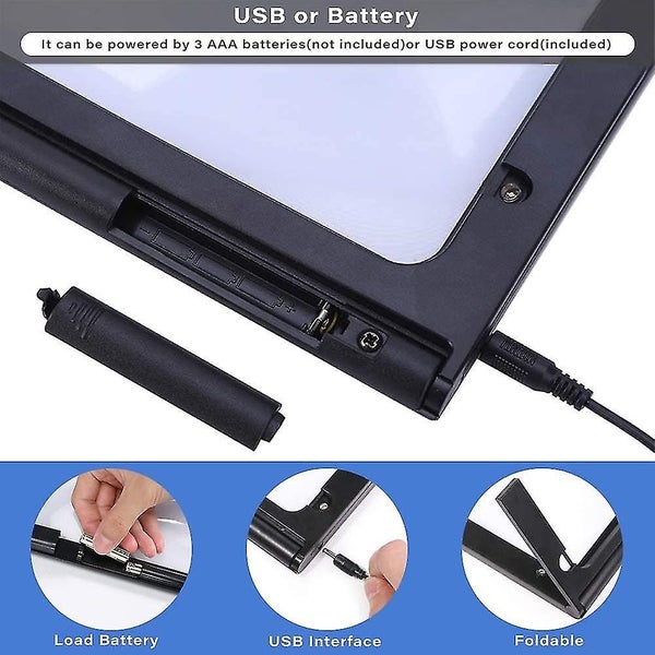 Reading Magnifier, 12led Ultra Bright Illuminated Desk Magnifier Lamp Light 2.5x Carousel 5