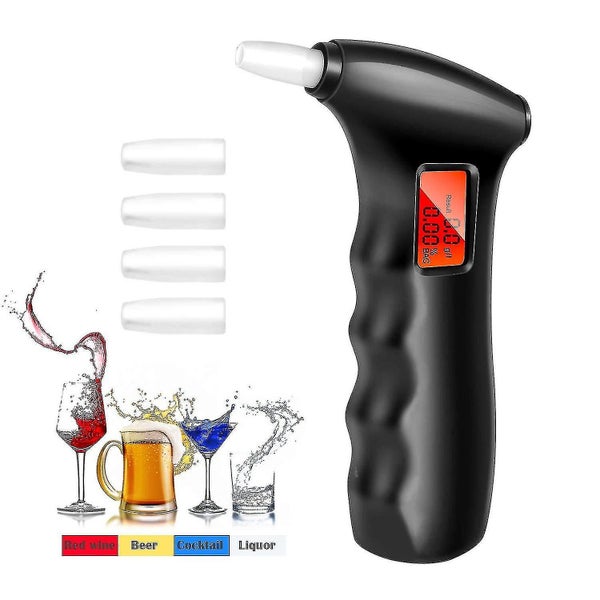 Professional Breathalyzer, Portable Breath Alcohol Tester Digital Carousel 1