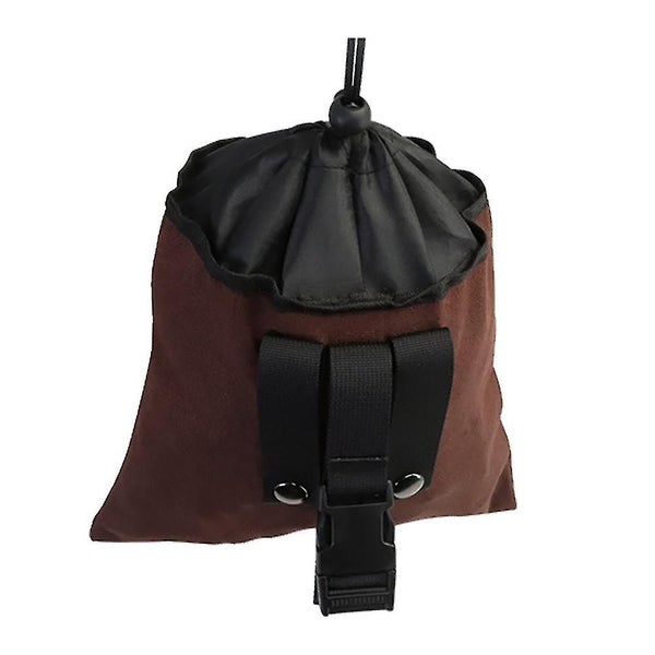 Outdoor Foraging Bag ,canvas Foraging Pouch, Waist1pcsbrown Carousel 1
