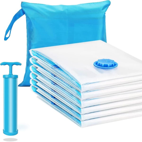 Set Of 6 Vacuum Bags For Clothing Xxl Vacuum Cleaner Storage Bag Vacuum Cleaner Carousel 1