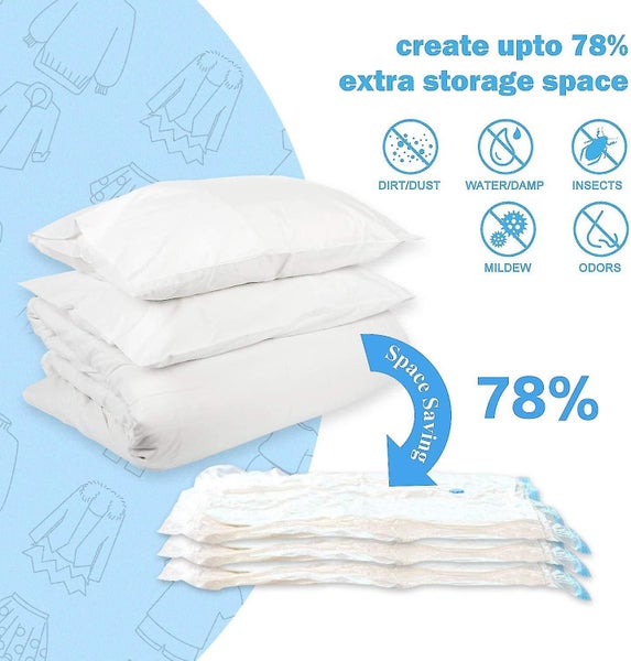 Set Of 6 Vacuum Bags For Clothing Xxl Vacuum Cleaner Storage Bag Vacuum Cleaner Carousel 2