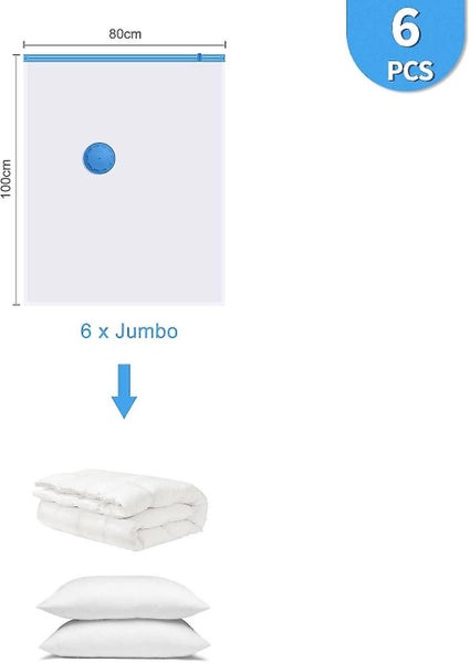 Set Of 6 Vacuum Bags For Clothing Xxl Vacuum Cleaner Storage Bag Vacuum Cleaner Carousel 5