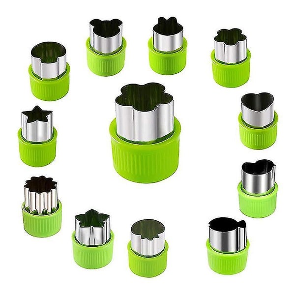 Vegetable And Fruit Cutting Mold Stainless Steel Cake Cookie Cookie Cutting Shap Carousel 1