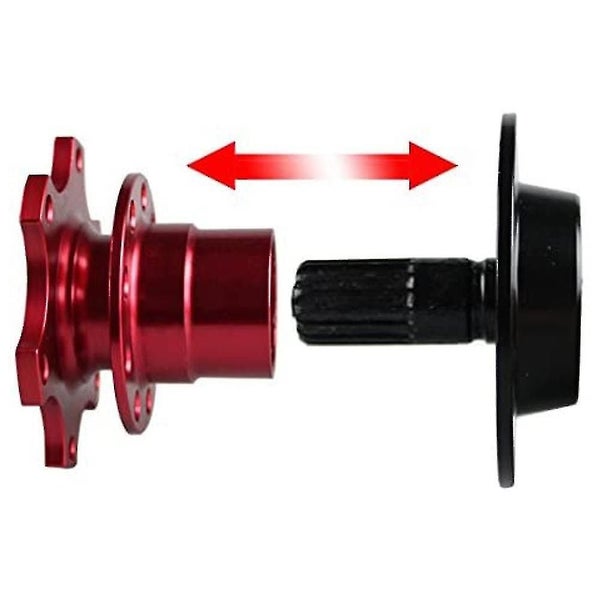 Universal Quick Release Adapter Snap Off Steering Wheel Hub Race Carousel 3