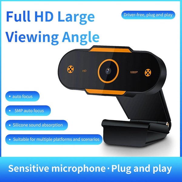 Usb Web Camera 1080p Hd Drive-free Auto Focus With Microphone Computer Camera Carousel 1