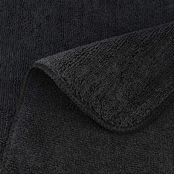 Th Premium Microfiber Cleaning Cloth, 30 X 30 Cm(12 Pack) (black) Carousel 4