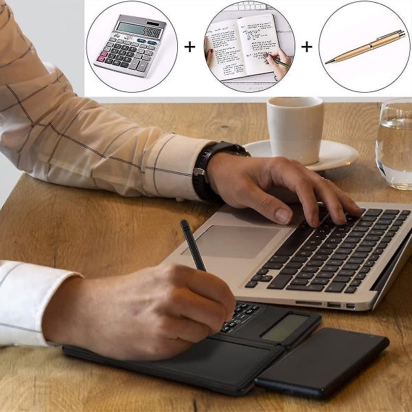 Scientific Calculator Foldable Desktop Calculator With Erasable Writing Board 10 Carousel 2