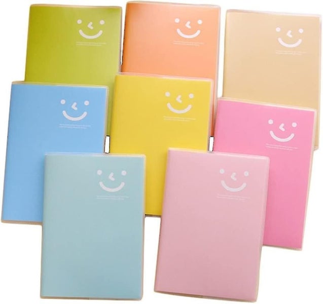 Notebooks Writing Pads Diaries Cute Smiley Notebook Diary Book,13.4cm*9.5cm, Col64355075214081110