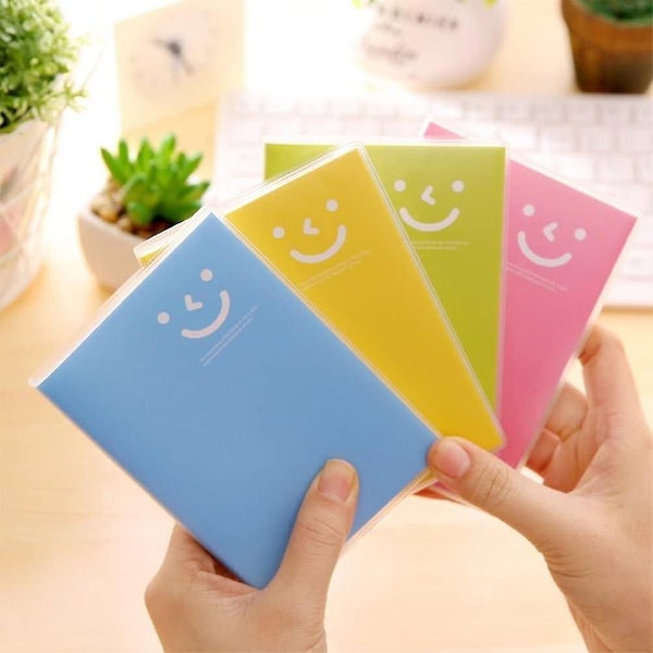 Notebooks Writing Pads Diaries Cute Smiley Notebook Diary Book,13.4cm*9.5cm, Col64355075214081113