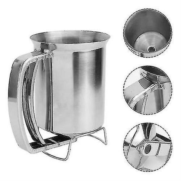 Professional Stainless Steel Pancake Batter Dispenser - Great For Baking,cupcake Carousel 3
