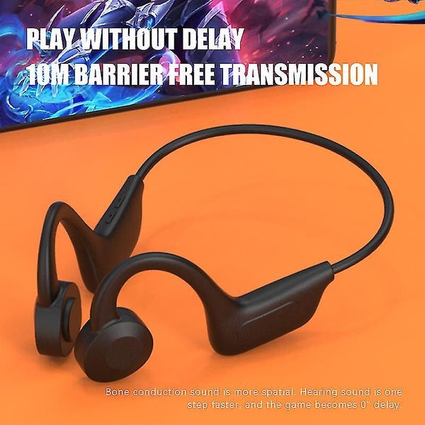Wireless Sports Bluetooth Headset Binaural Not In-ear Outside Ear-hook Air Bone Carousel 2