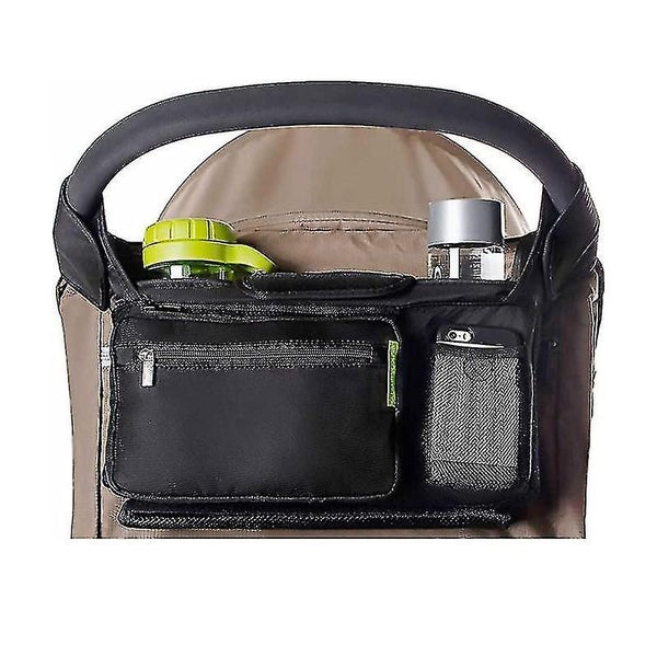 Universal Stroller Organizer With 2 Insulated Cup Holders, Stroller Accessories Carousel 1