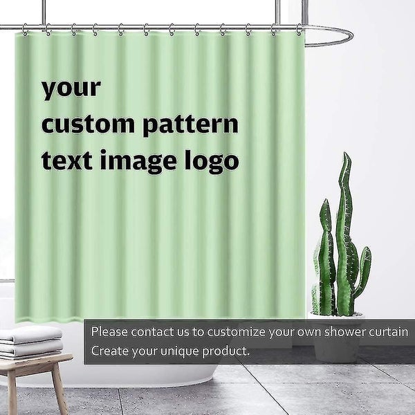 Watercolour Floral Colourful Flowers Plant Shower Curtain With 12 Hooks Sets For Carousel 2