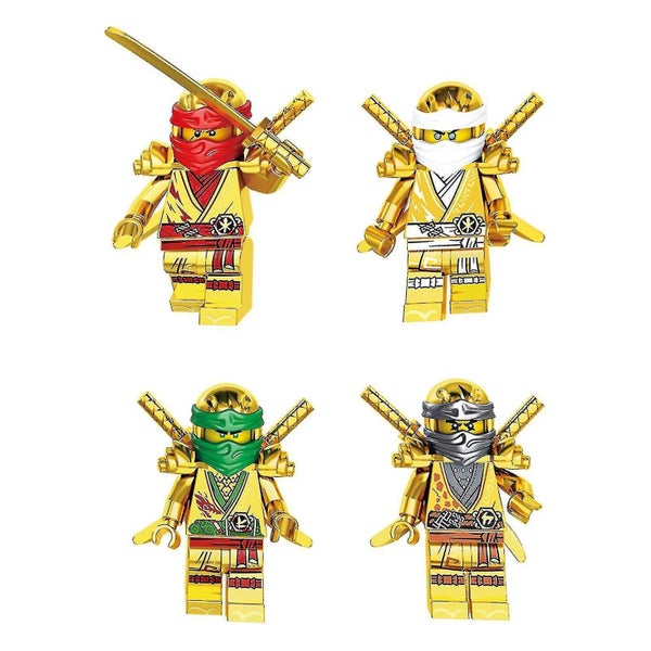 Set Of 24 Pcs Ninjago Mini Figures Kai Jay Sensei Wu Master New Building Blocks Carousel 5