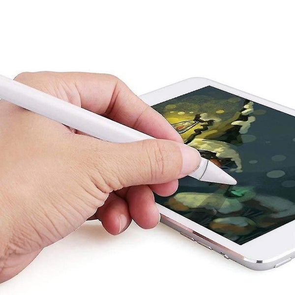 Soft Tip Writing Capacitive Touch Screen Stylus For Tablet Phone (1pc, White) Carousel 1
