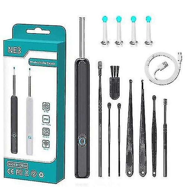 Wi -fi Visible Wax Elimination Spoon, Usb 1080p Hd Load Otoscope Set Ear Cleanin Carousel 1