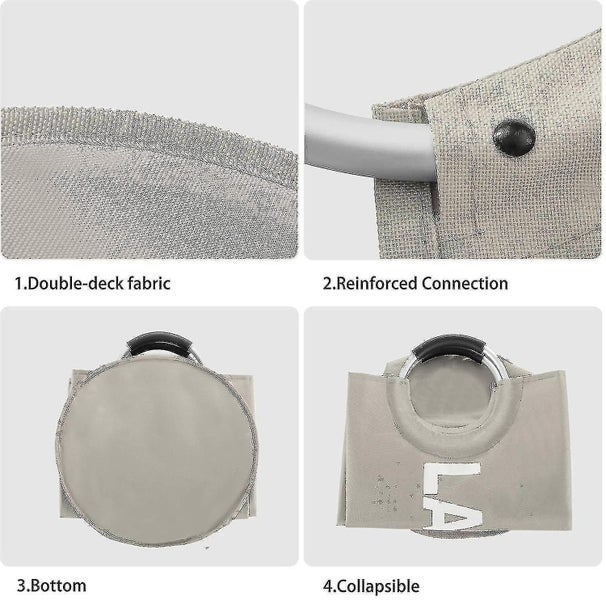 Waterproof Laundry Baskets- Carousel 2