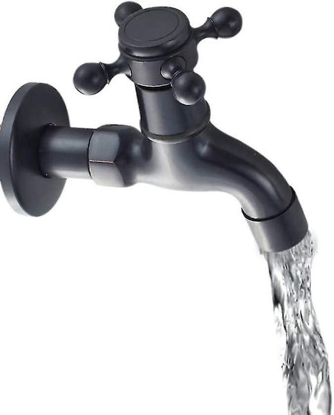 Vintage Single Handle Cold Water Tap G1/2 Connector - Wall Mounted Mop Faucet Fo Carousel 5