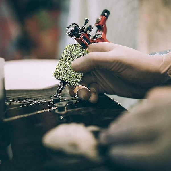 Tattoo Grip Cover Wrap6pcs Disposable Cohesive Tattoo Grip Cover Grass Green Carousel 5