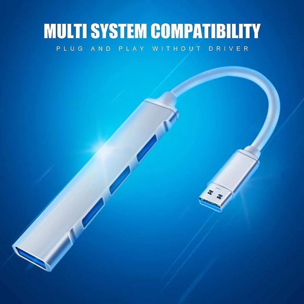 Usb Hub 4-port Usb 3.0/2.0 Data Hub Adapter Portable Usb Hub Extension Cable Spl Carousel 5