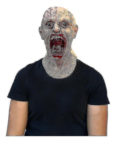 Yaju Halloween Scary Bloody Zombie Mask Infected Costume, Halloween Scary Vampir Carousel 2