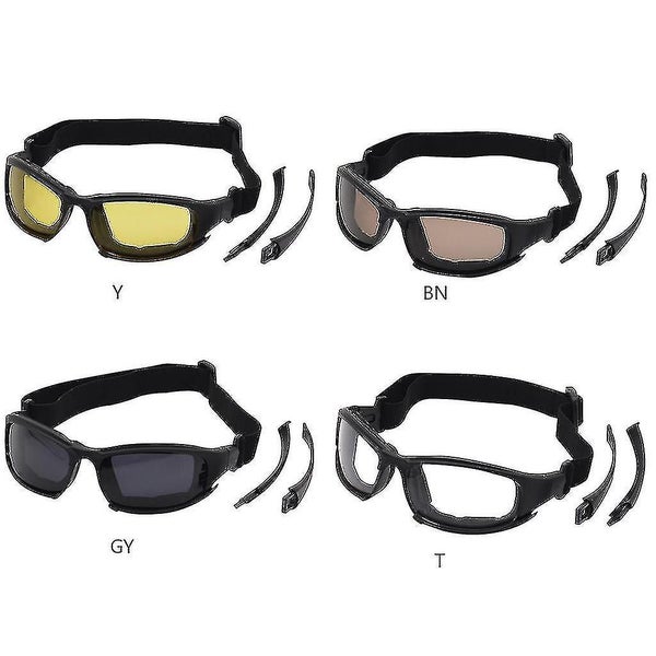 Windproof Sunglasses, Unisex Motorcycle Riding Glasses,eye Protection Carousel 3