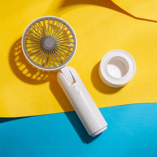 Usb Mini Charging Three Speeds Large Wind 180 Degree Folding Mute Electric Fan D Carousel 1