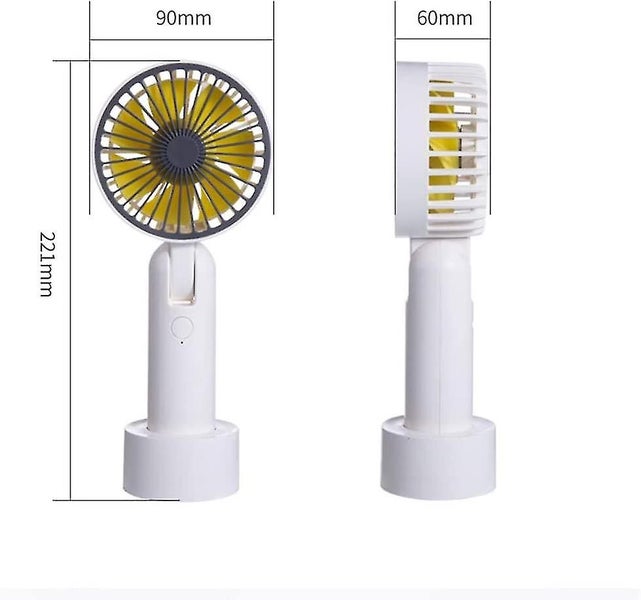 Usb Mini Charging Three Speeds Large Wind 180 Degree Folding Mute Electric Fan D Carousel 2