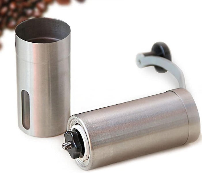Stainless Steel Manual Coffee Grinder - Mini Coffee Bean Grinder With Adjustable Carousel 3