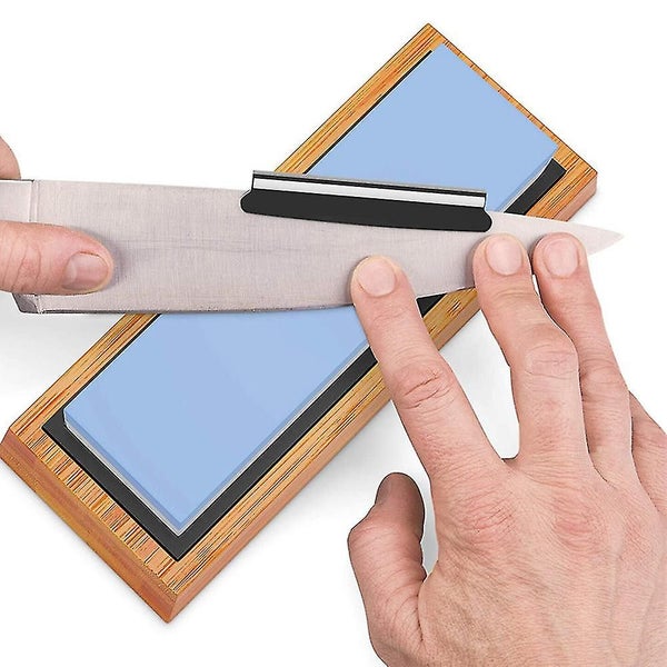 Whetstone Knife Sharpening Stone 2 Side Grit 1000/6000 Waterstone Carousel 5