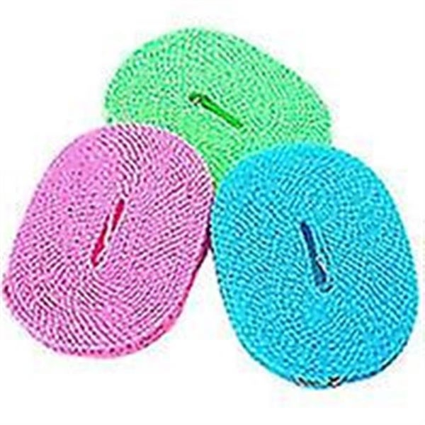 Windproof And Non-slip System Clothesline Clothesline Fence Hanging Clothes 5m * Carousel 2
