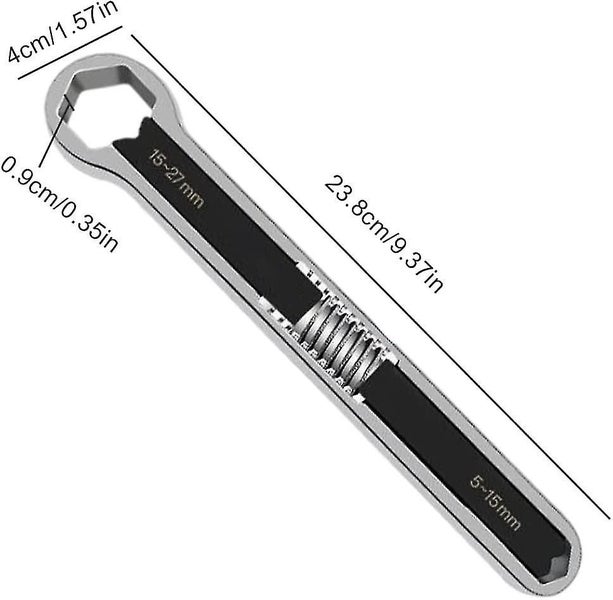 Universal Wrench Multi-functional Adjustable Double Headed High Carbon Steel Wre Carousel 2