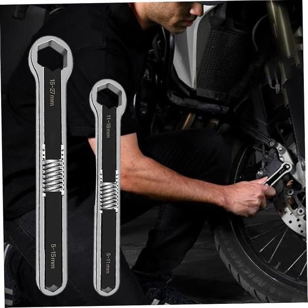 Universal Wrench Multi-functional Adjustable Double Headed High Carbon Steel Wre Carousel 5