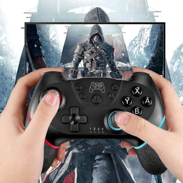 Switch Wireless Bluetooth Gamepad With Vibration 6-axis Somatosensory Switch Pro63613762555394112
