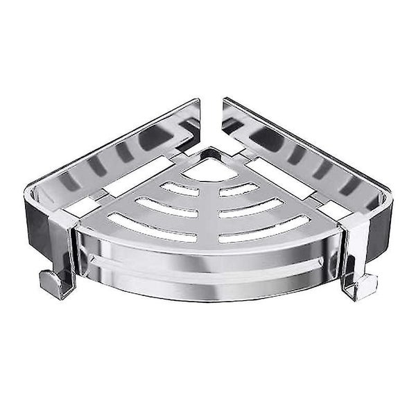 Stainless Steel Bathroom Rack Toilet Tripod Kitchen Corner Storage Rack Punch Fr Carousel 1
