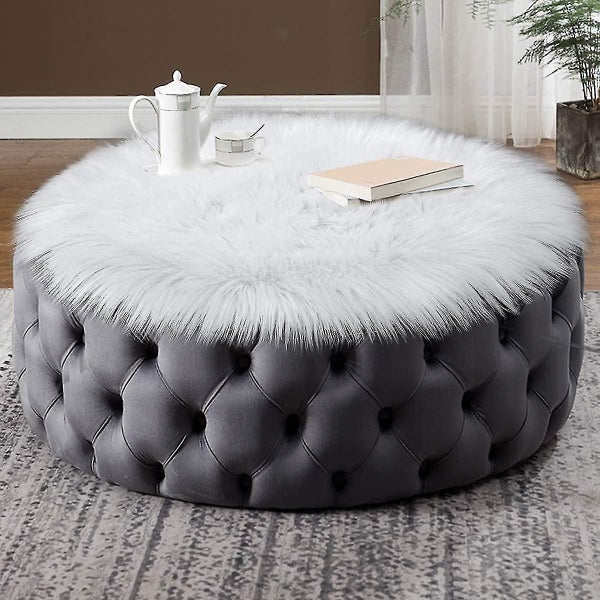 Synthetic Sheepskin,cozy Feel Like Real Wool Faux Fur Rug, Man-made Luxury Wool Carousel 5
